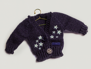 Knit Cardigan Ornaments