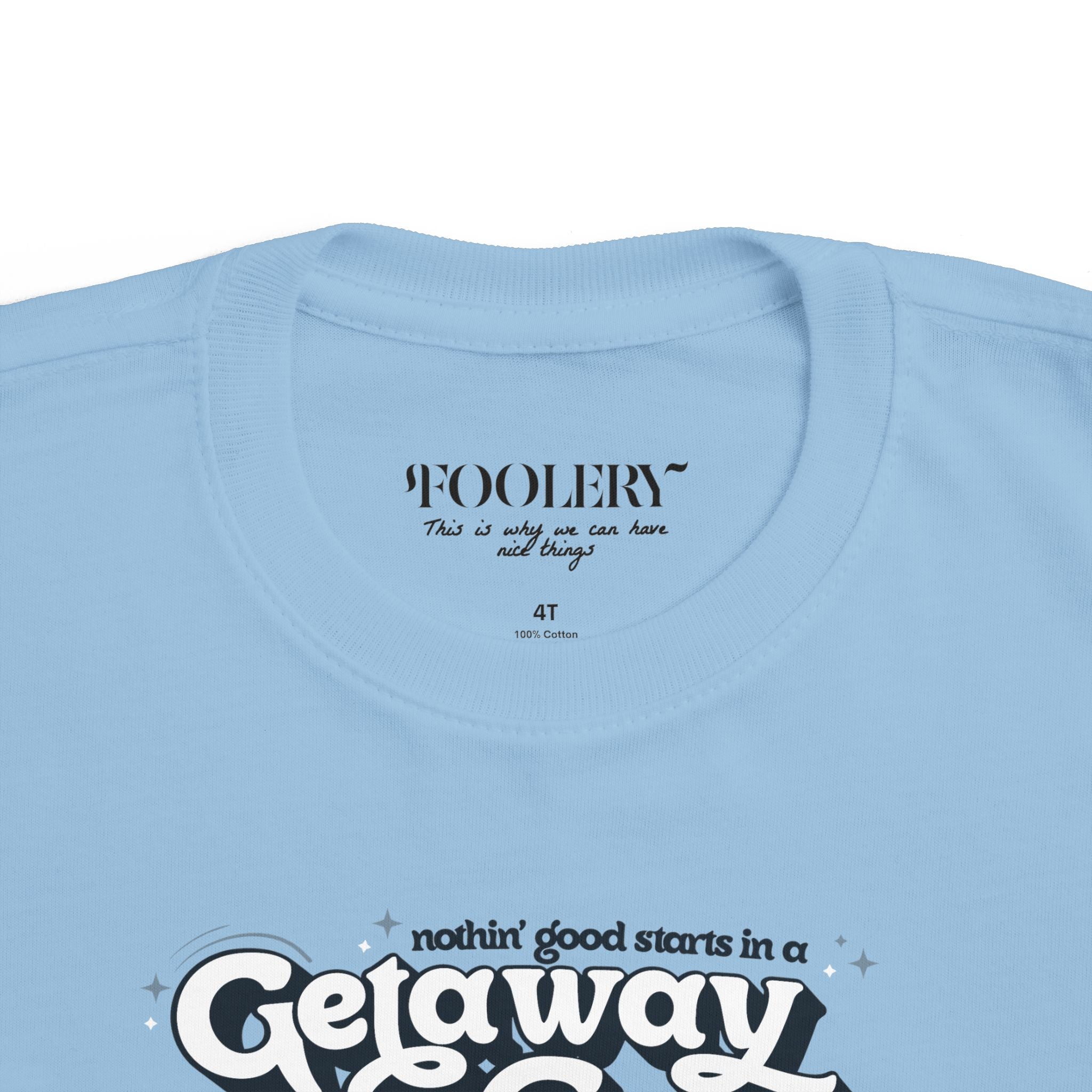 Toddler's Getaway Car Tee