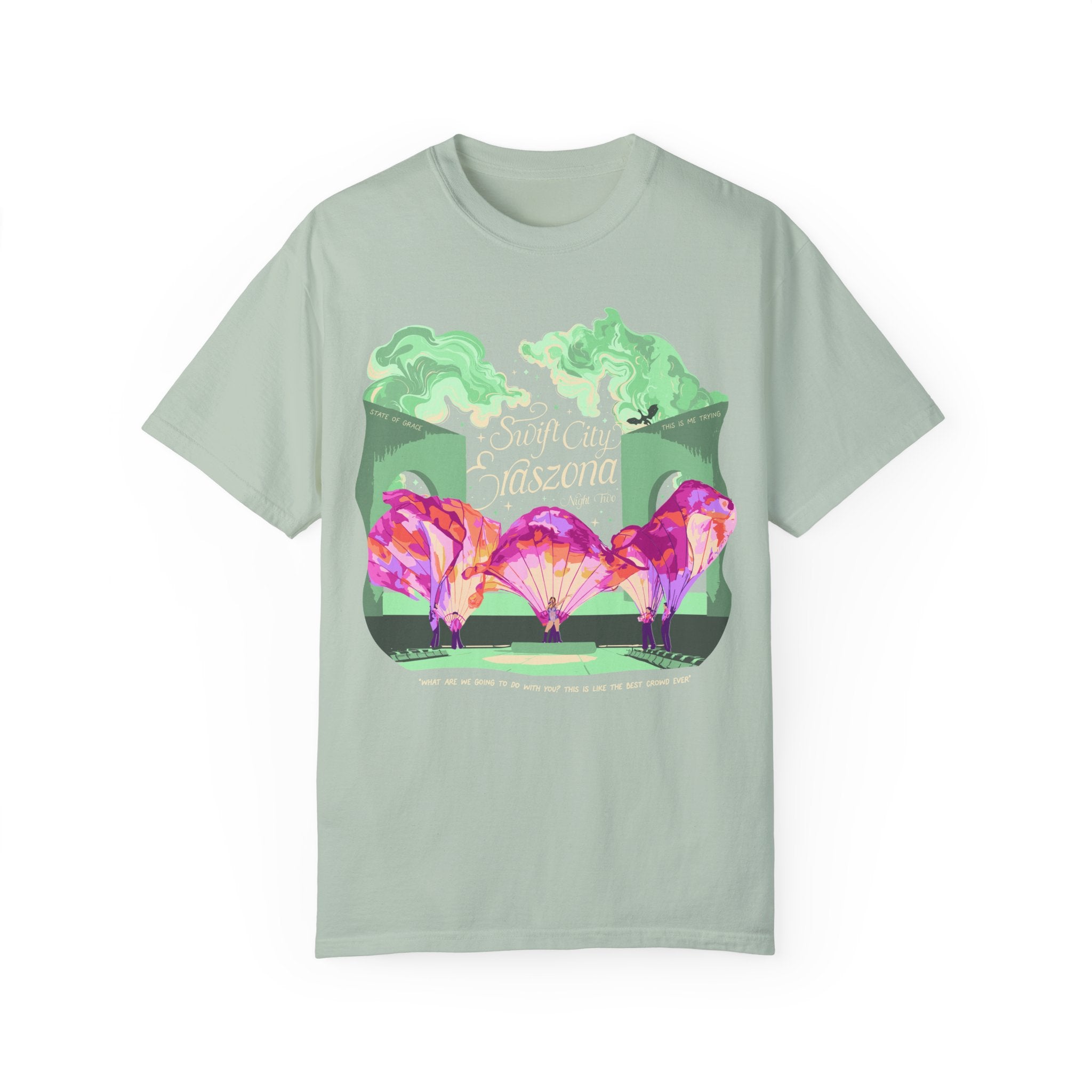 Night Two Glendale, Eraszona Eras Tee