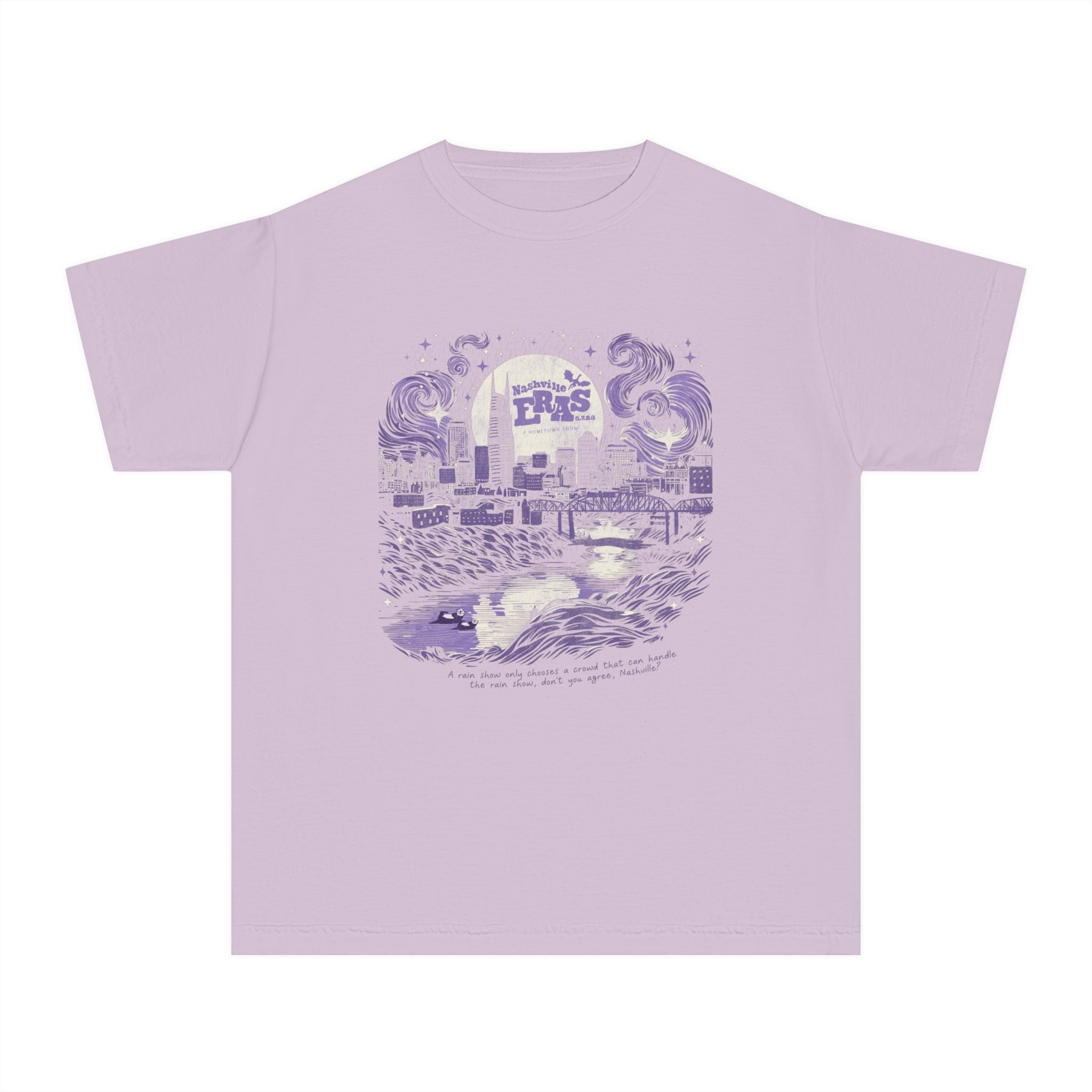 Night Three Nashville Eras Tour Skyline Kid's Tee