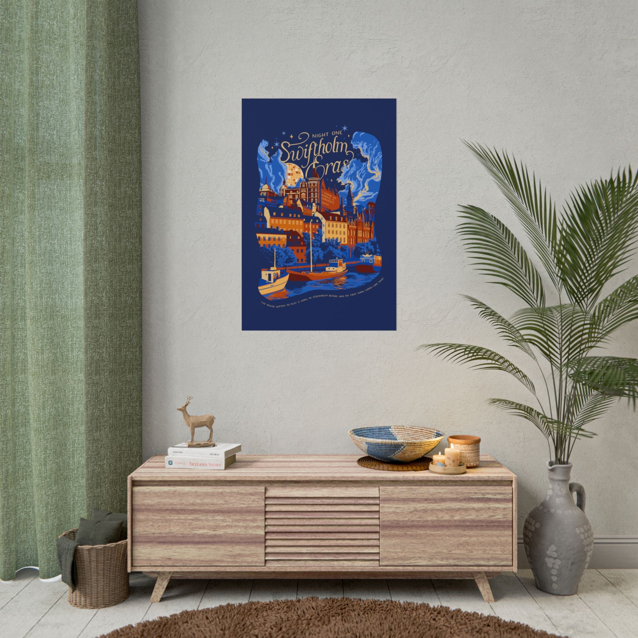 Blue Night One Swiftholm Eras Poster