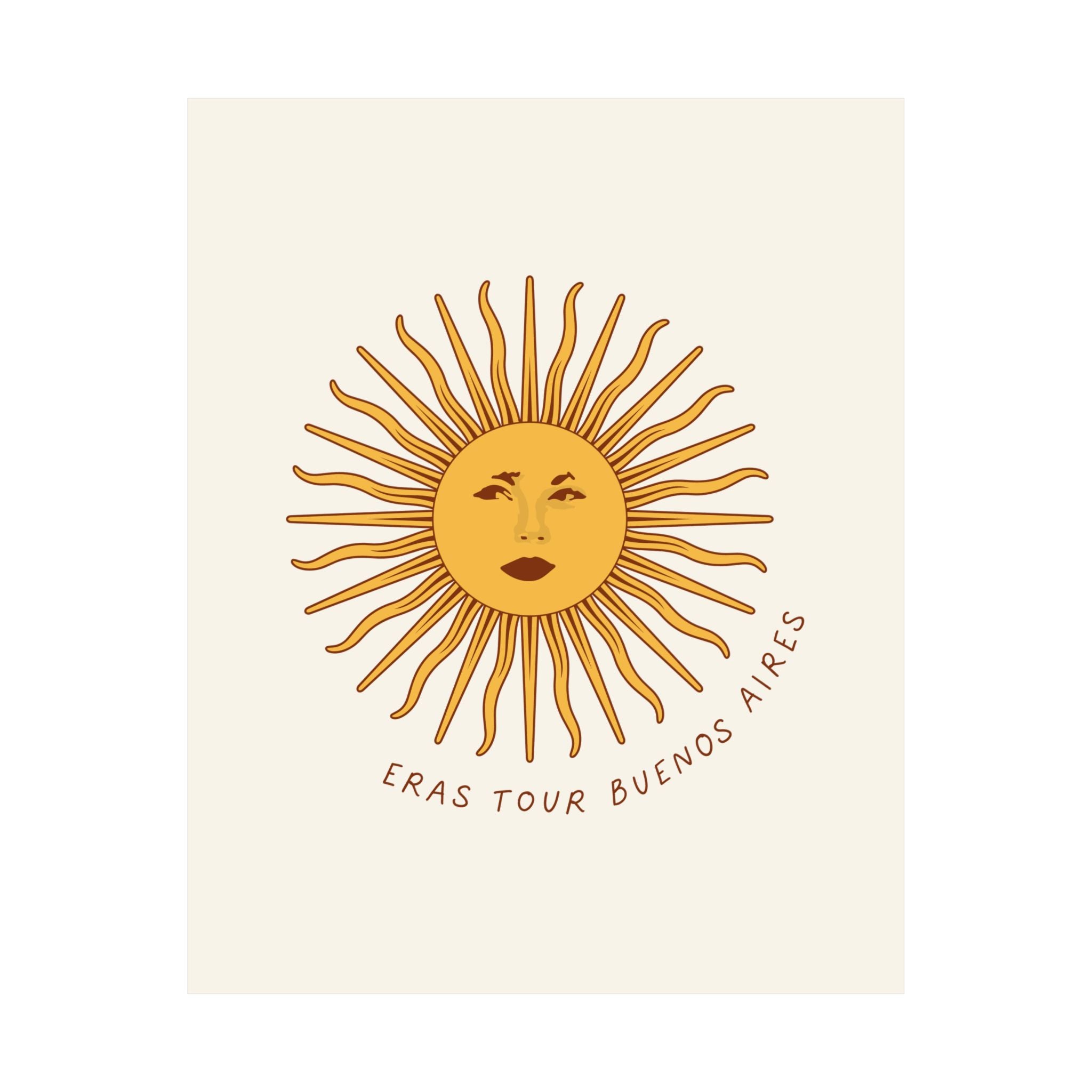 Olé, Olé, Olé Taylor! Buenos Aires Eras Tour Poster