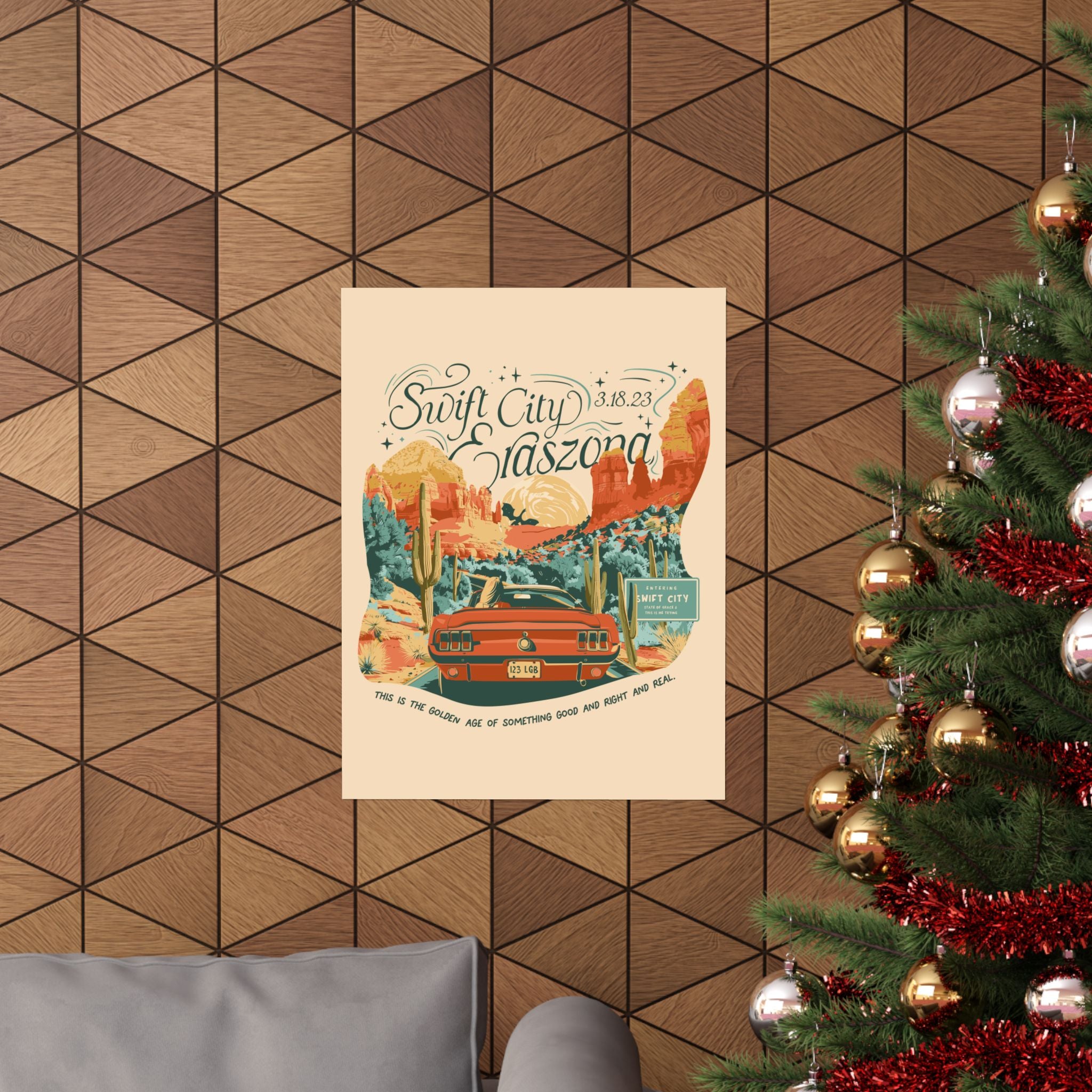 Ivory Night Two Sedona Drive Eraszona Tour Poster