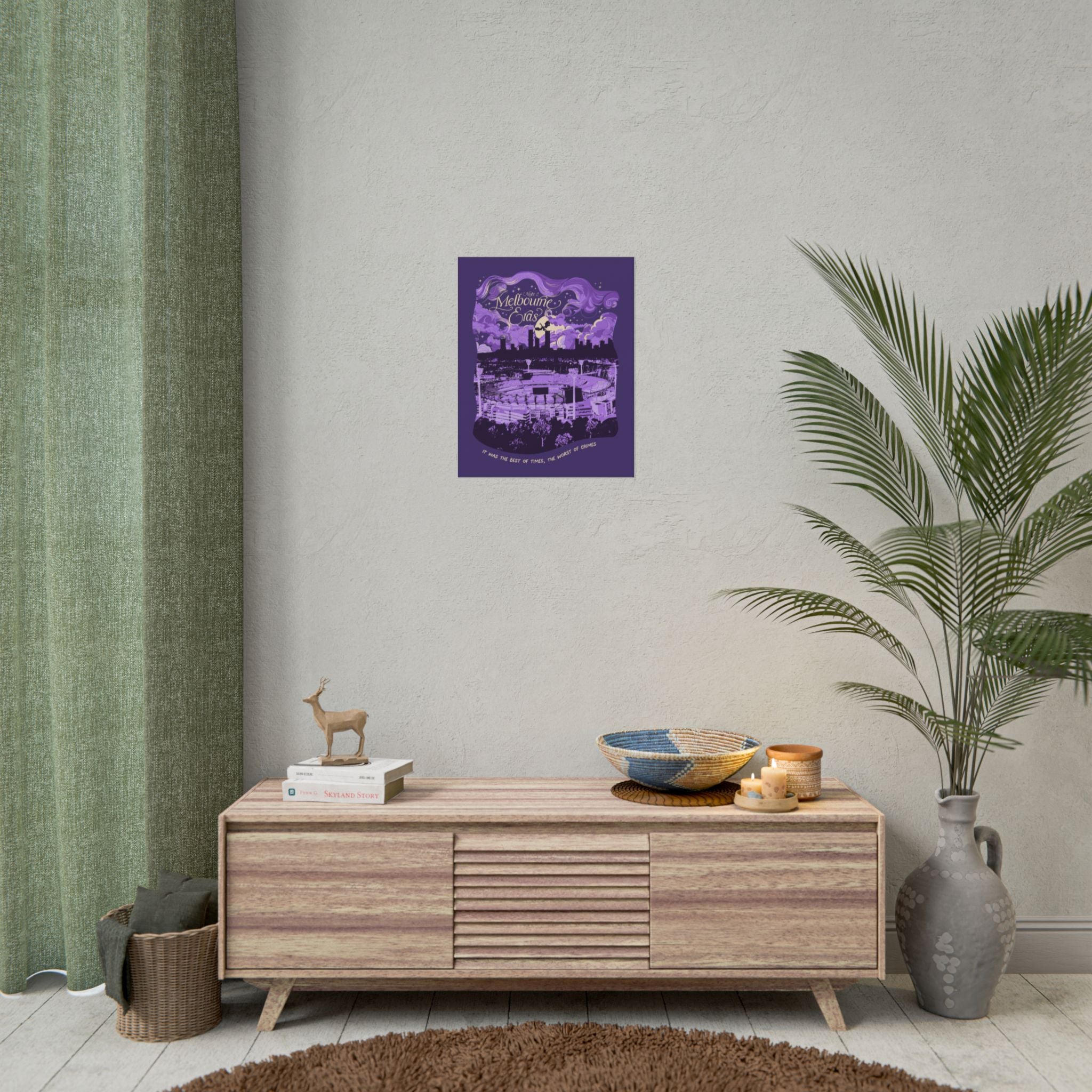 Purple Night Two Melbourne Eras Tour Poster