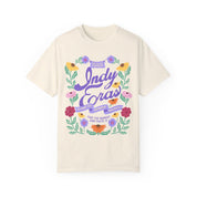 Indy Eras Tour  Floral Piano Comfort Colors Tee