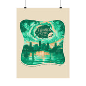 Green Surprise Song Dress Night Three Houston Eras Tour Poster