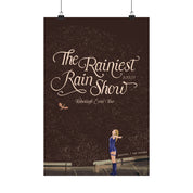 Brown Foxborough Rainiest Rain Show Poster