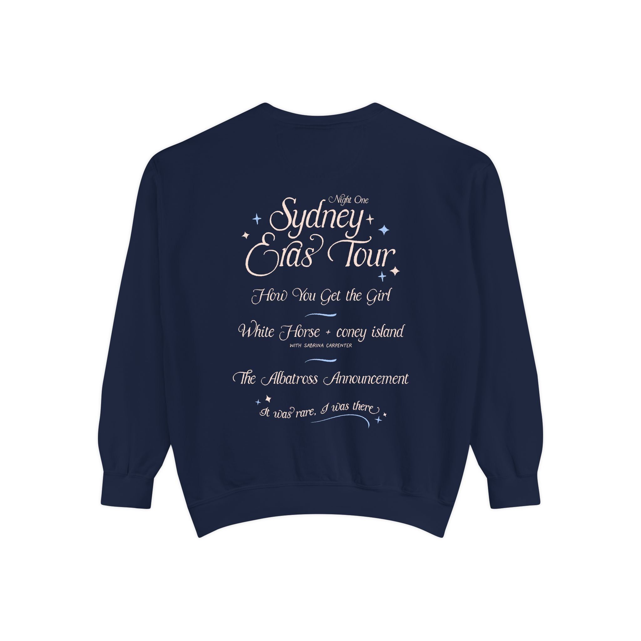 Night One Sydney Eras Tour Crewneck