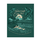 Emerald Night Three Foxborough Eras Tour Gillette Stadium Poster