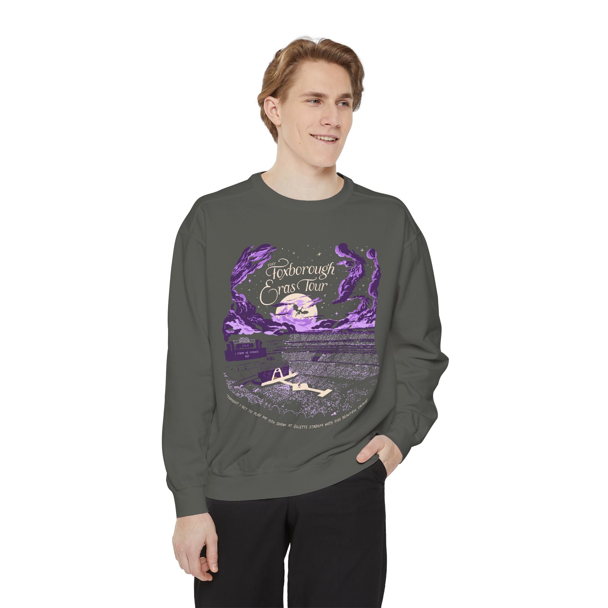 Night Three Foxborough Eras Tour Gillette Stadium Sweatshirt