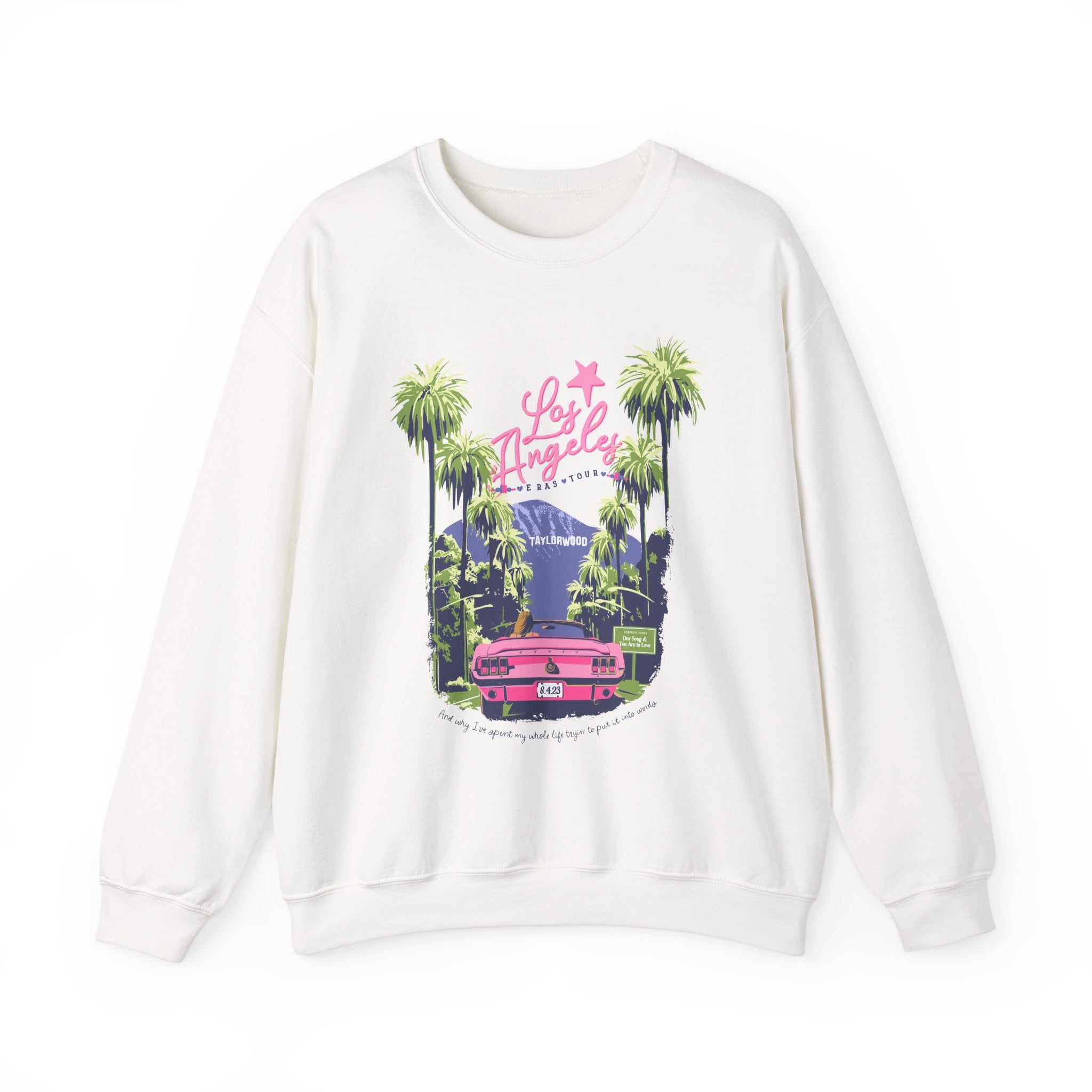 Gildan Los Angeles Eras Night Two Taylorwood Crewneck