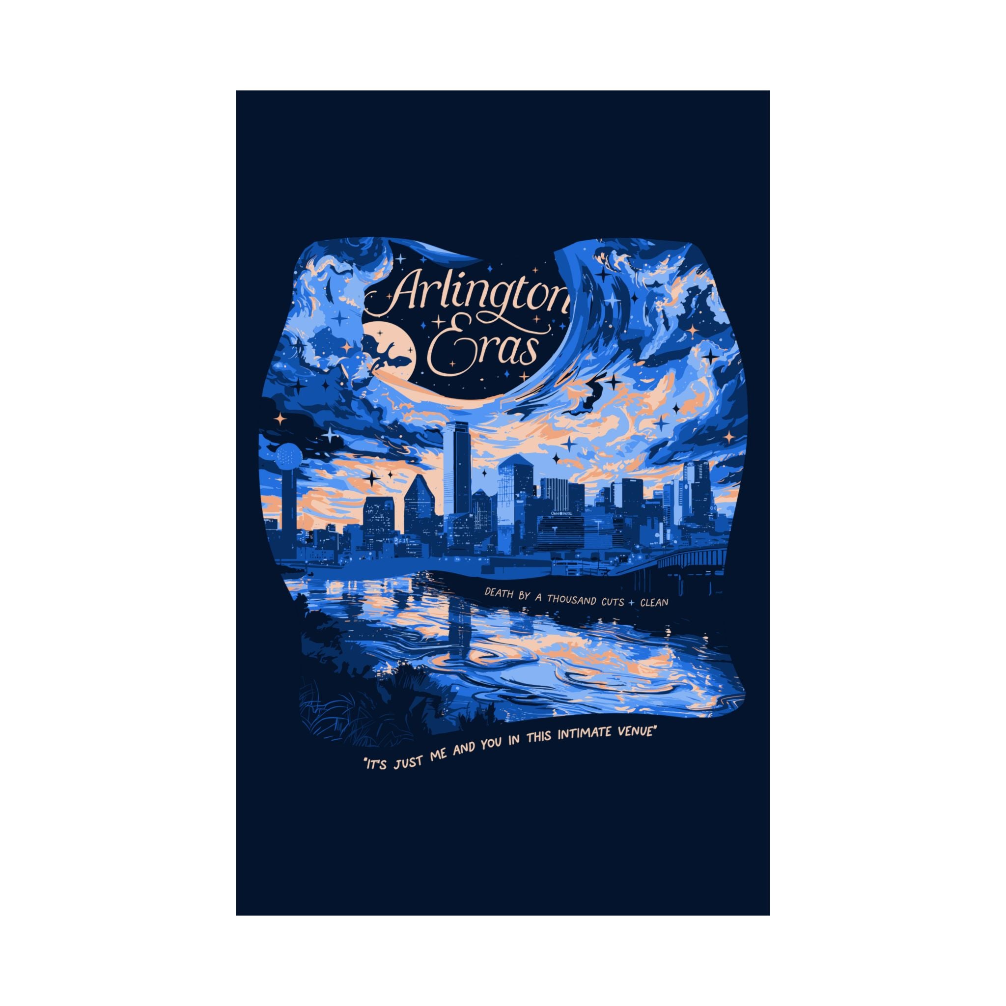 Navy Night Two Arlington Eras Tour Poster