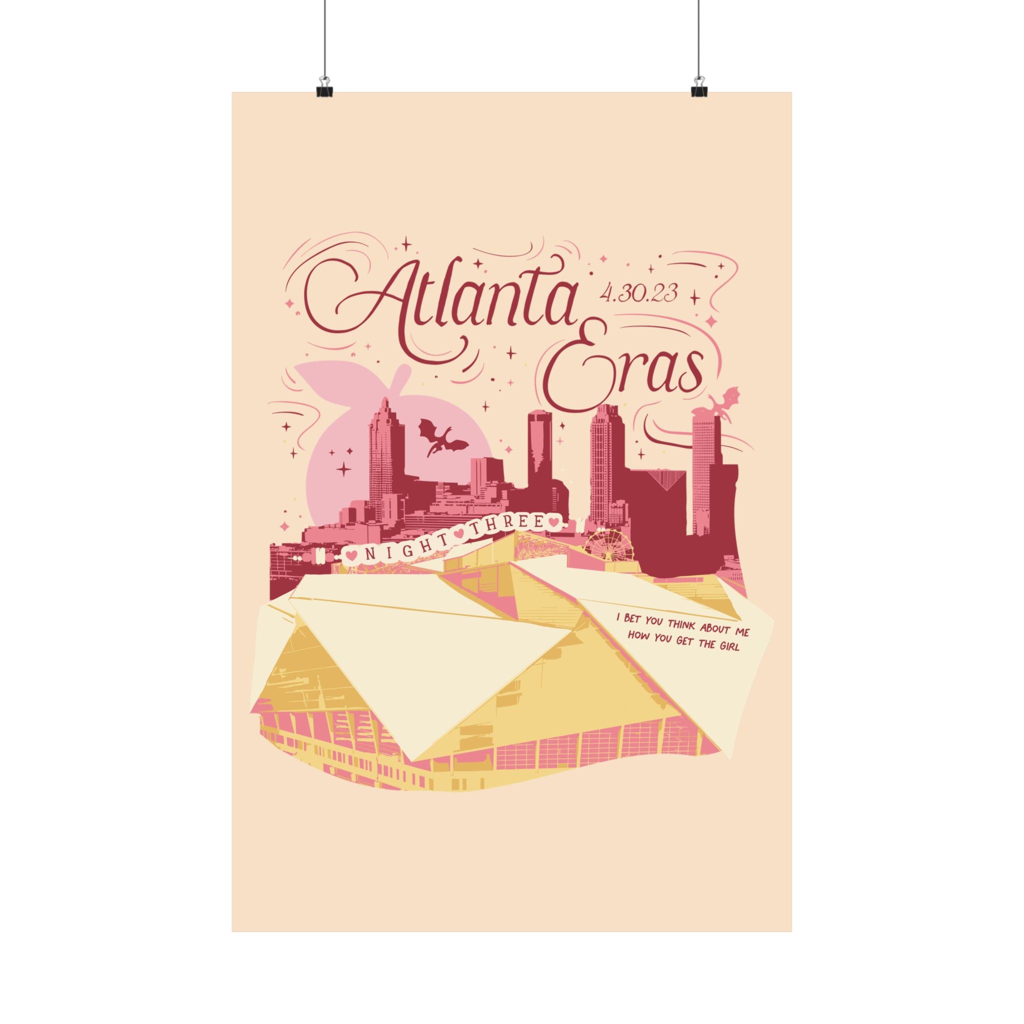 Atlanta Eras Night Three Poster
