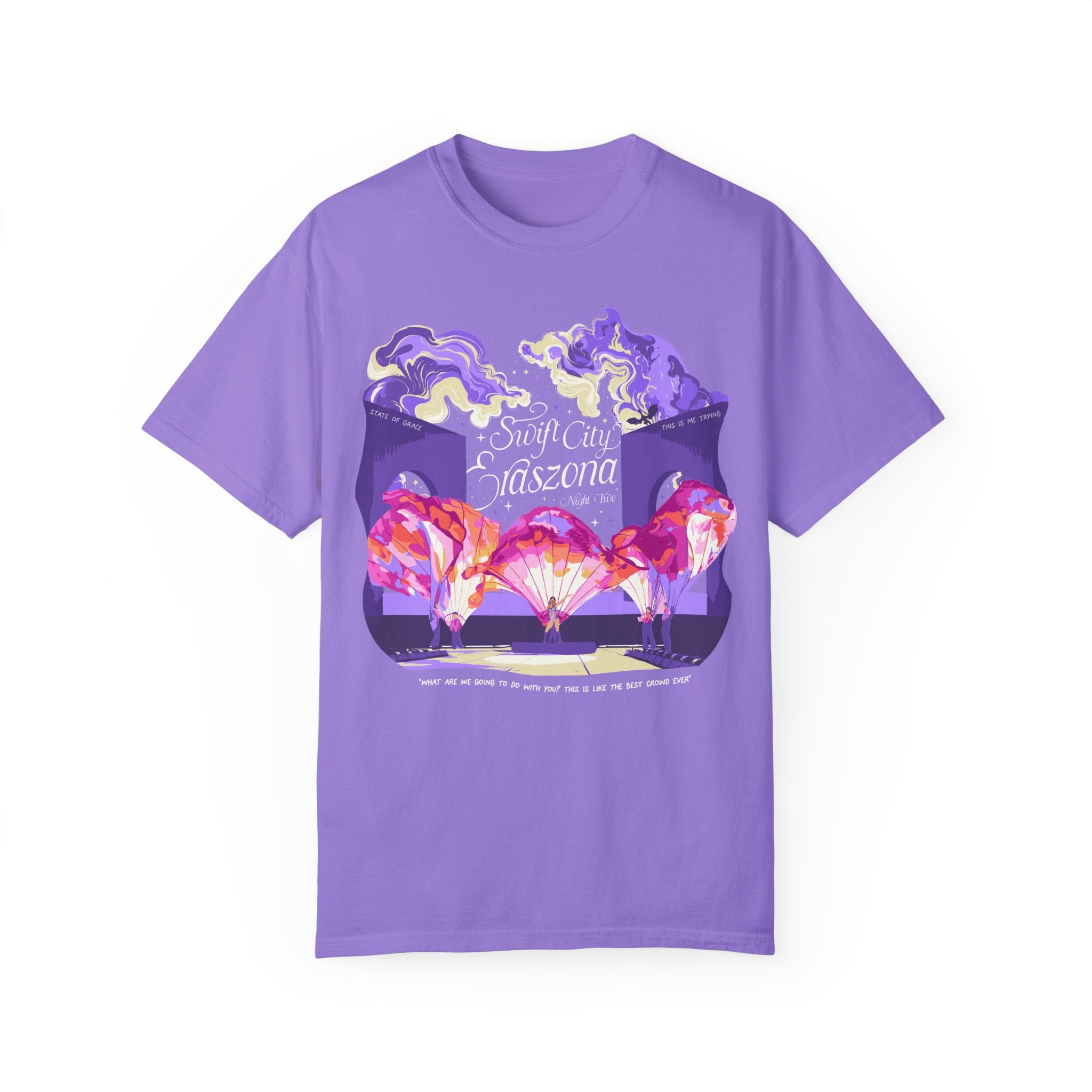 Night Two Glendale, Eraszona Eras Tee