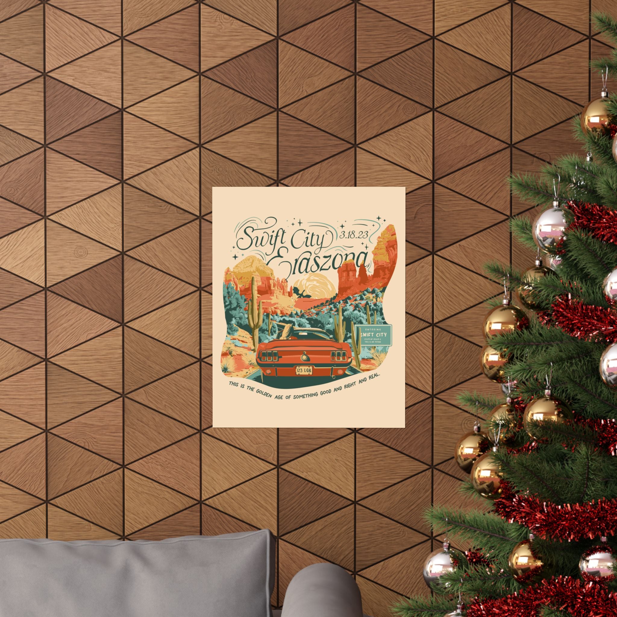 Ivory Night Two Sedona Drive Eraszona Tour Poster