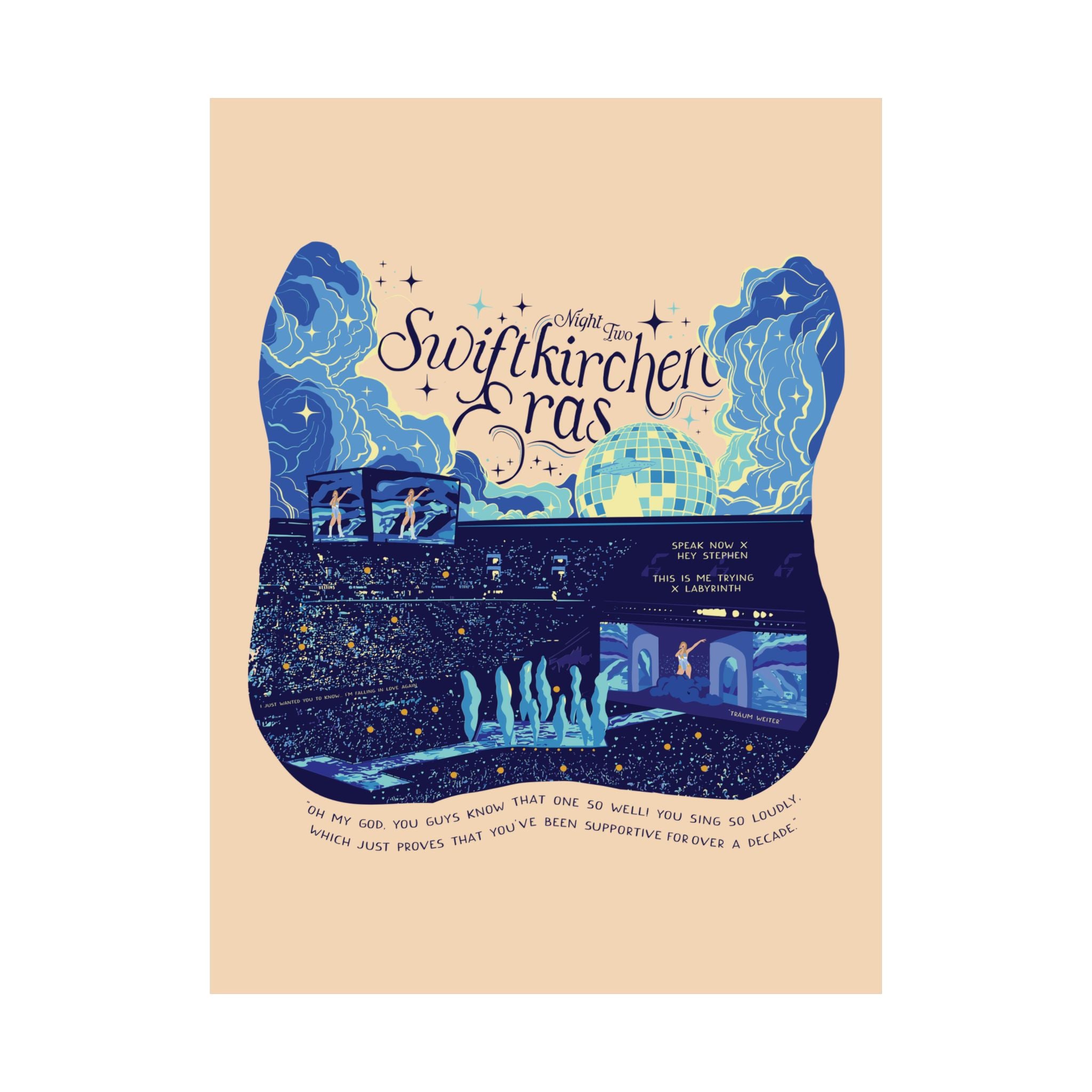 Ivory Gelsenkirchen Eras Night Two Poster