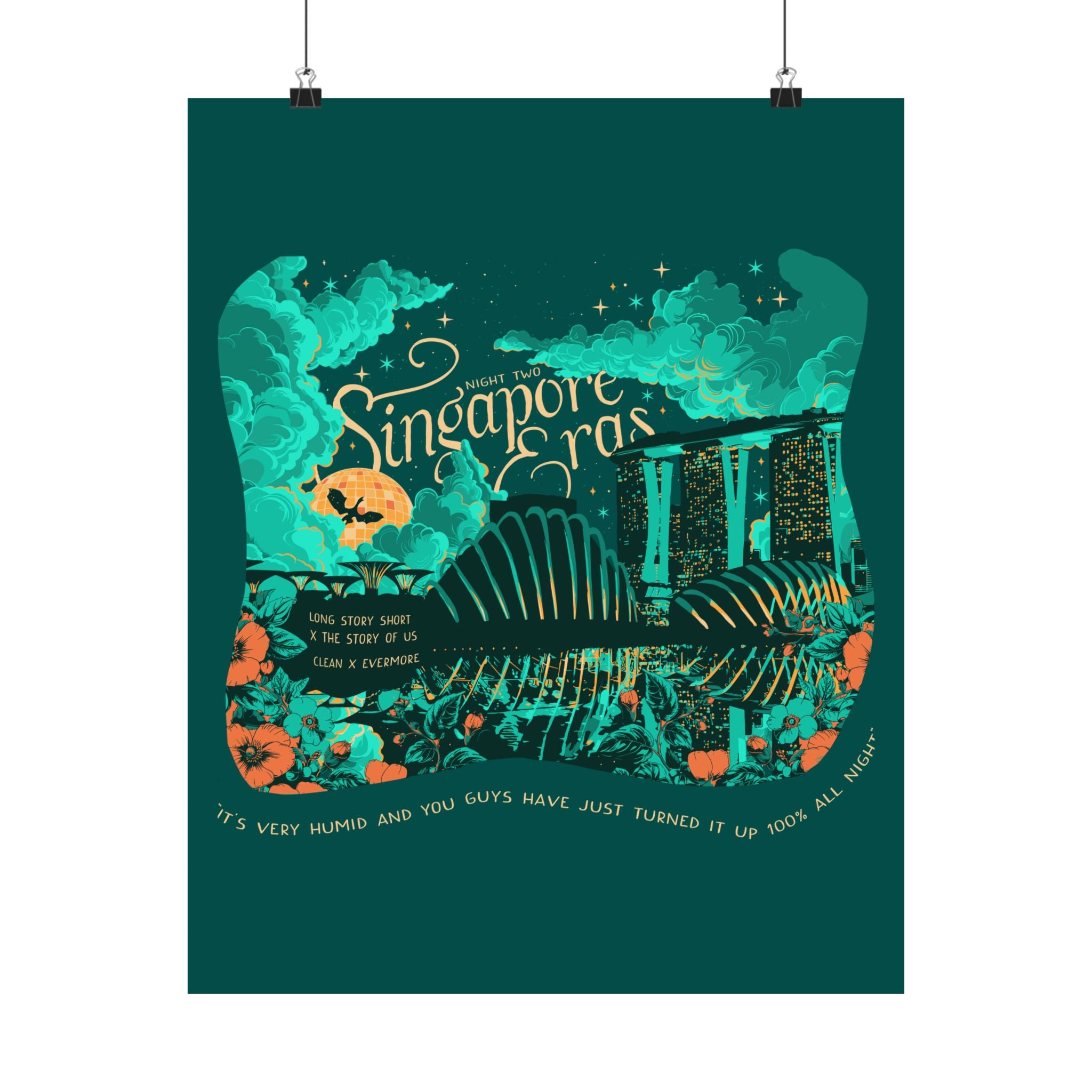 Night Two Singapore Eras Poster