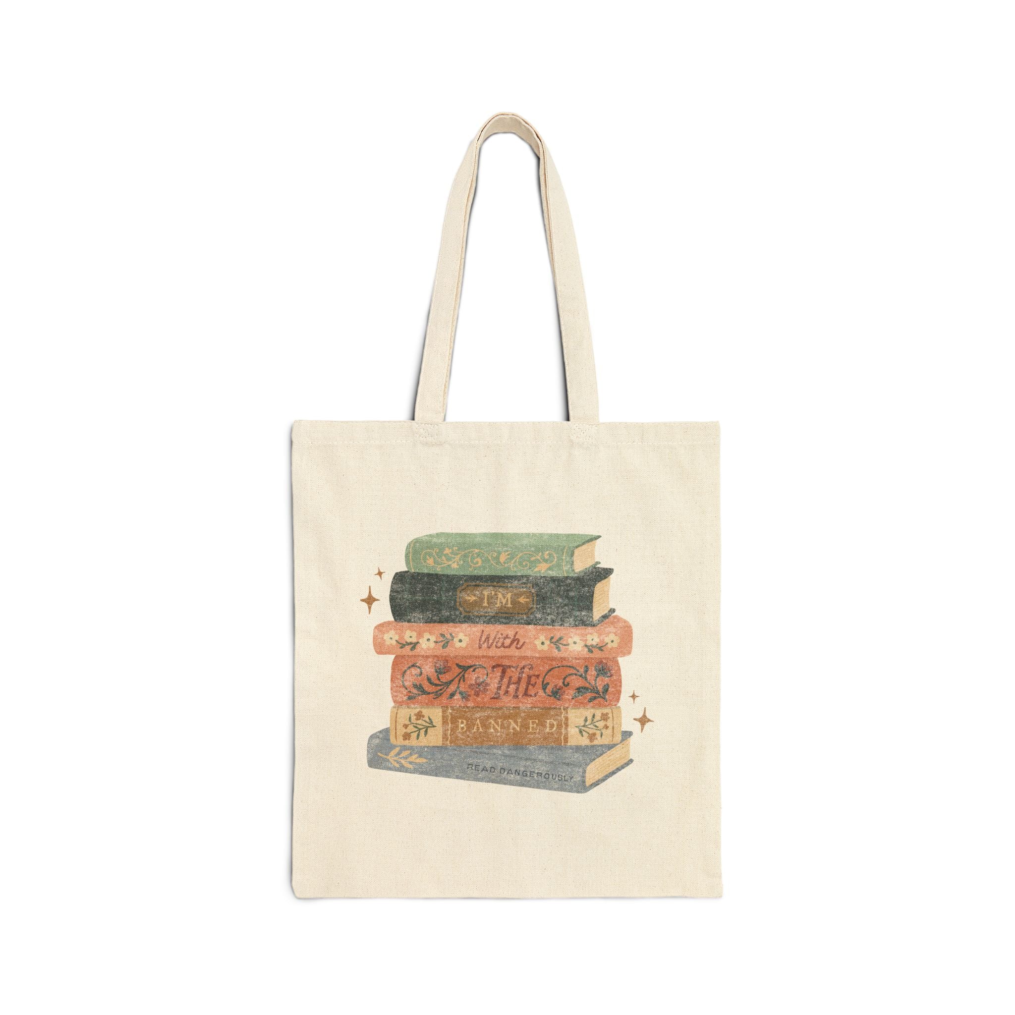 I'm With The Banned Tote Bag