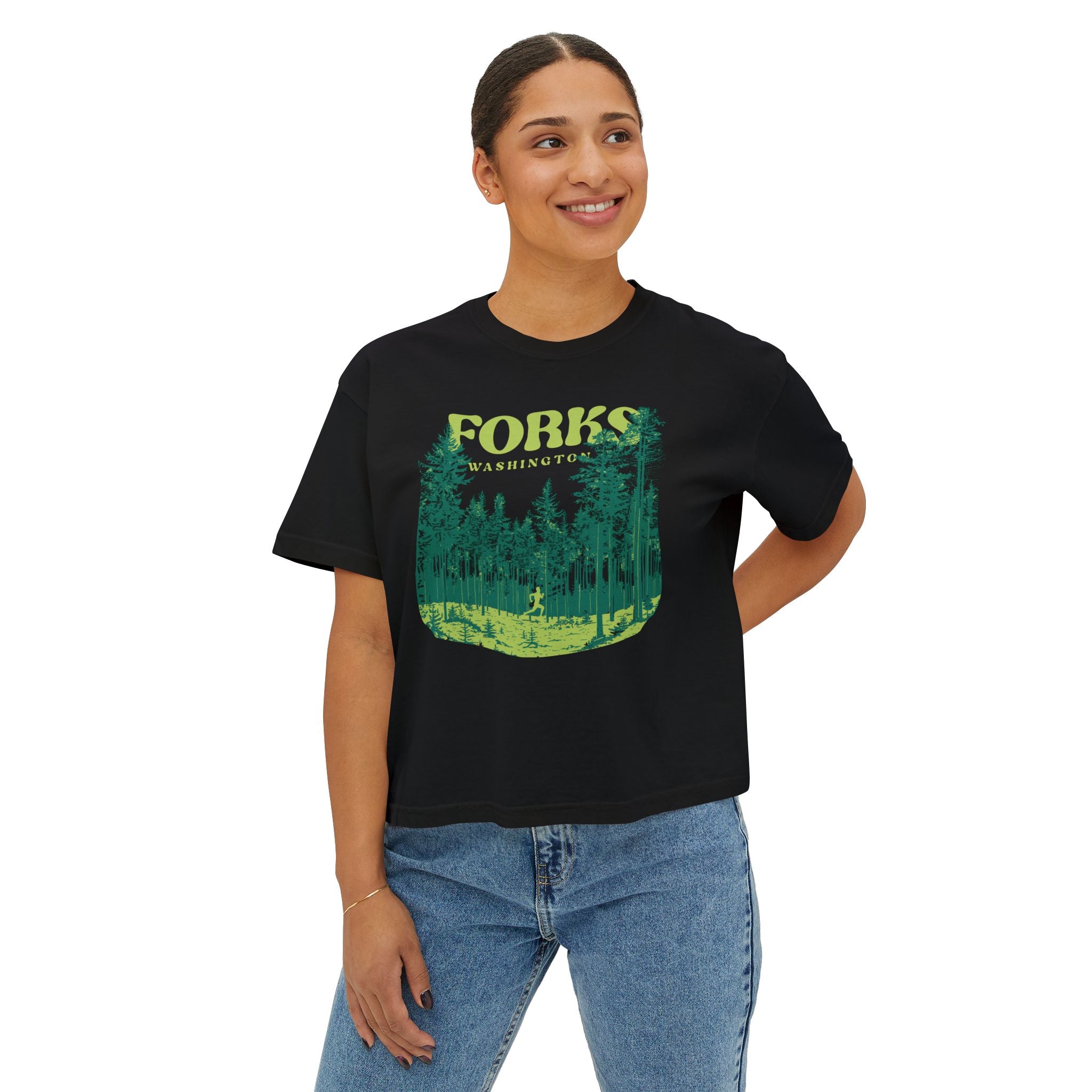 Forks Crop Top