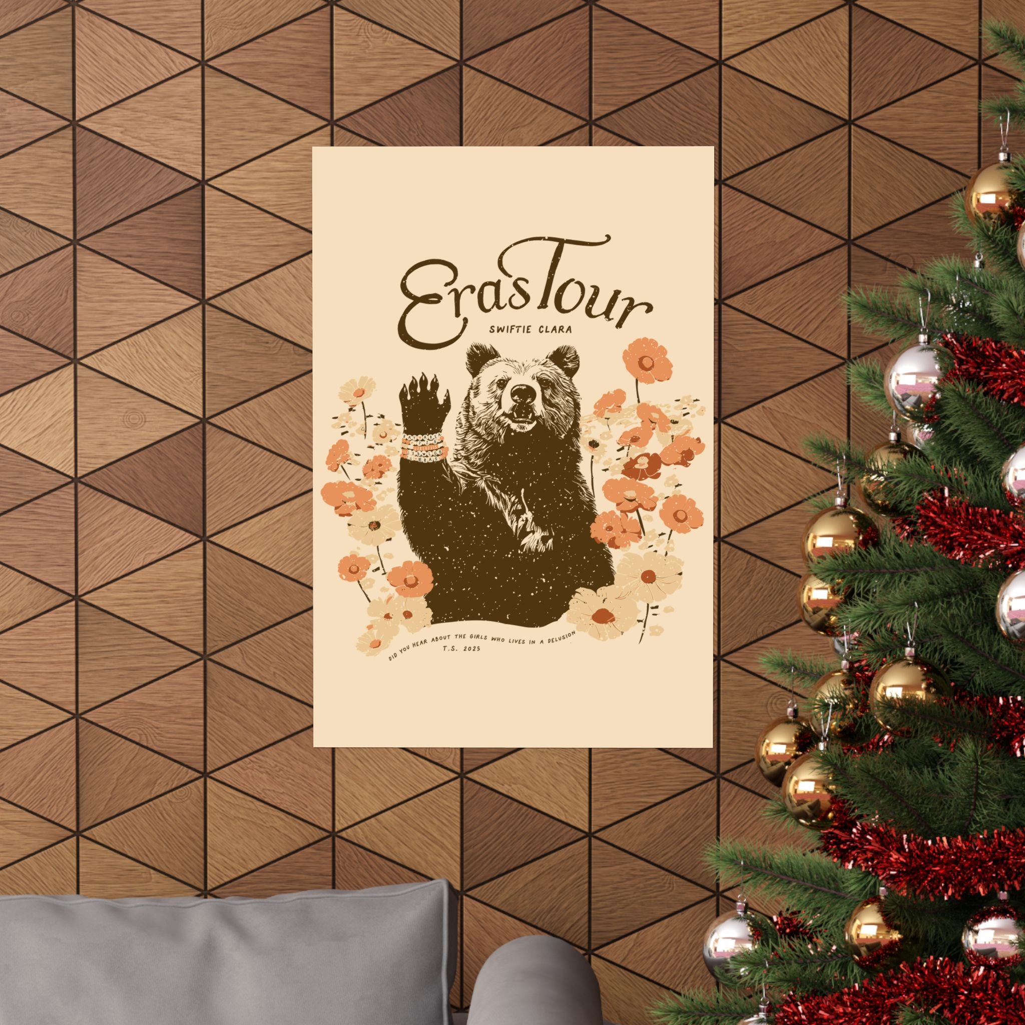 Santa Clara Eras Bears and Beads Night One Poster