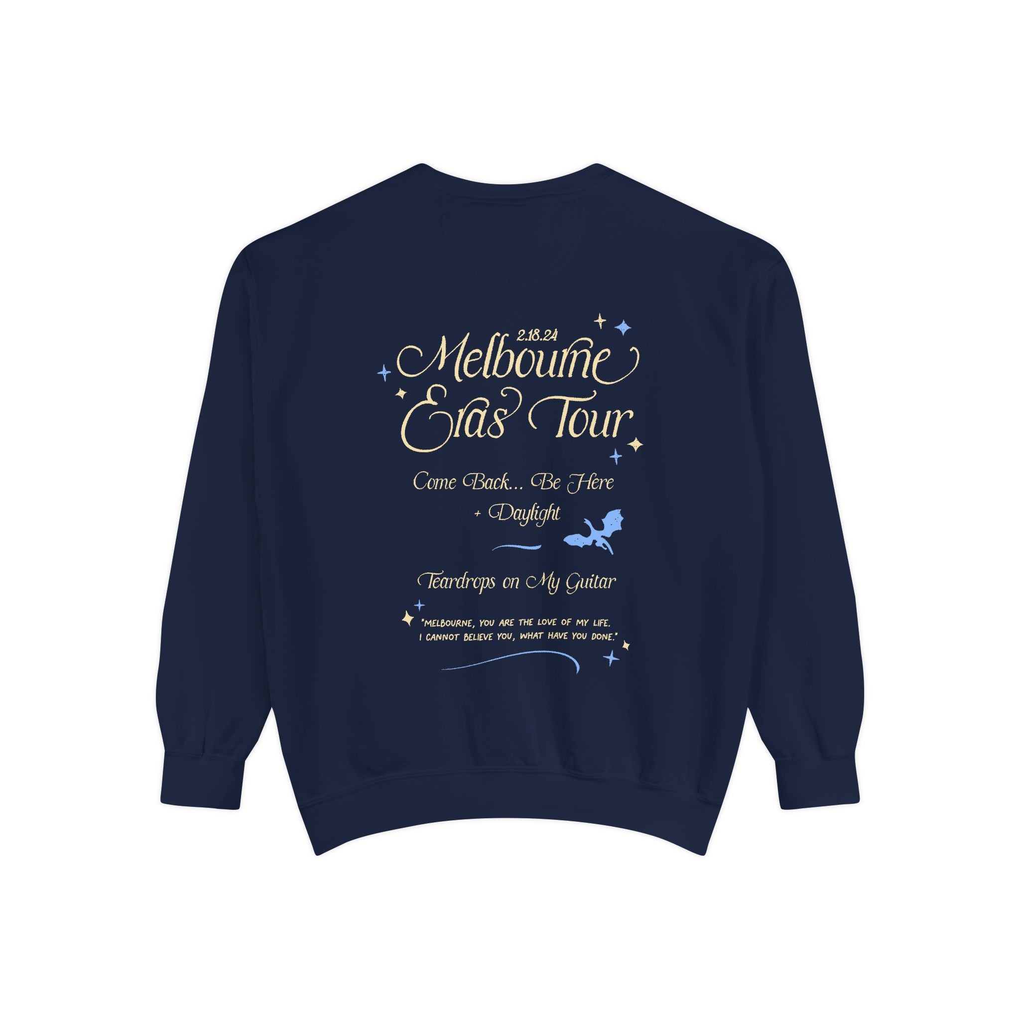 Night Three Melbourne Crewneck