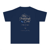 Kid's Night Three Foxborough Eras Tour Gillette Stadium Youth Midweight Tee