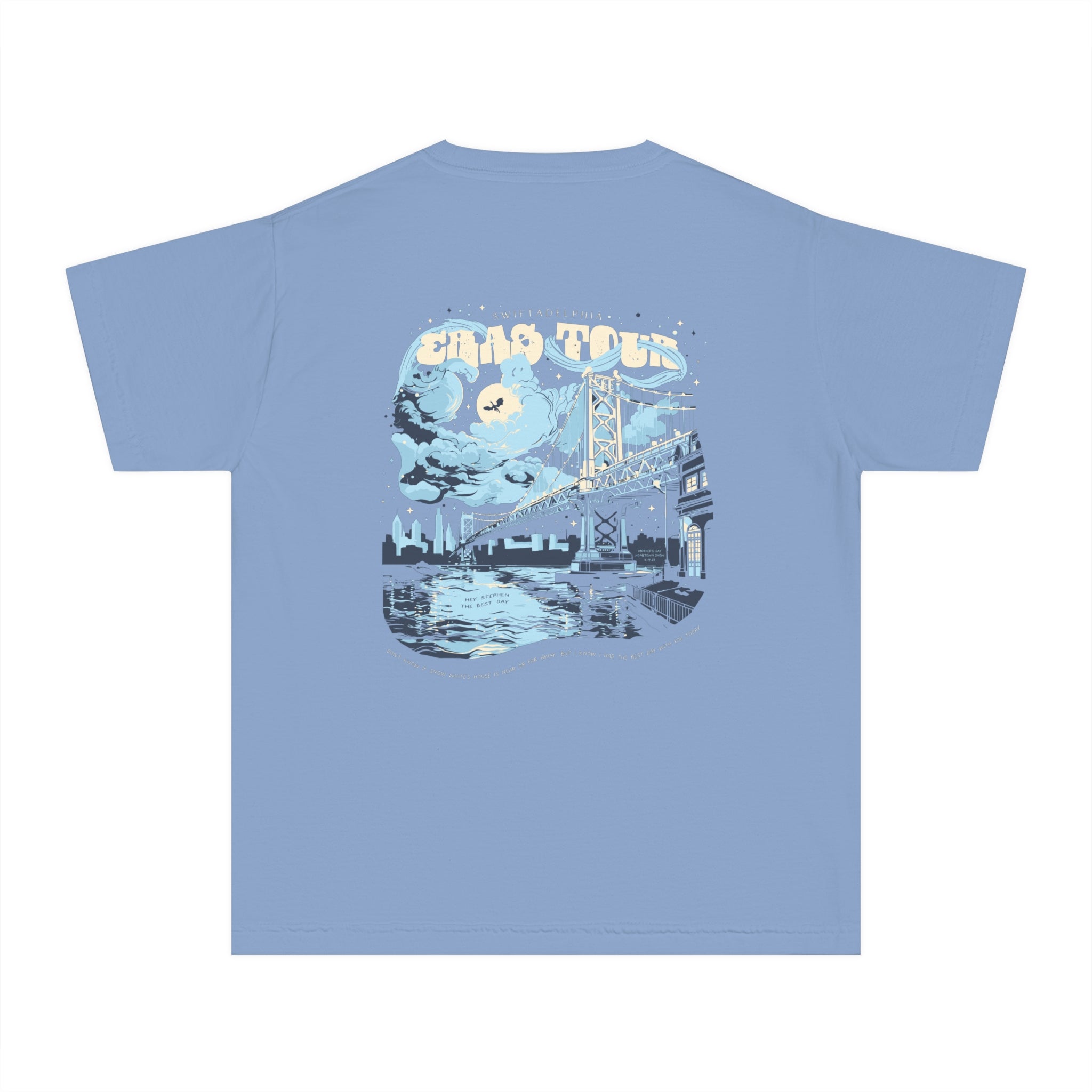 Night Three Swiftadelphia Skyline Eras Tour Kid's Tee