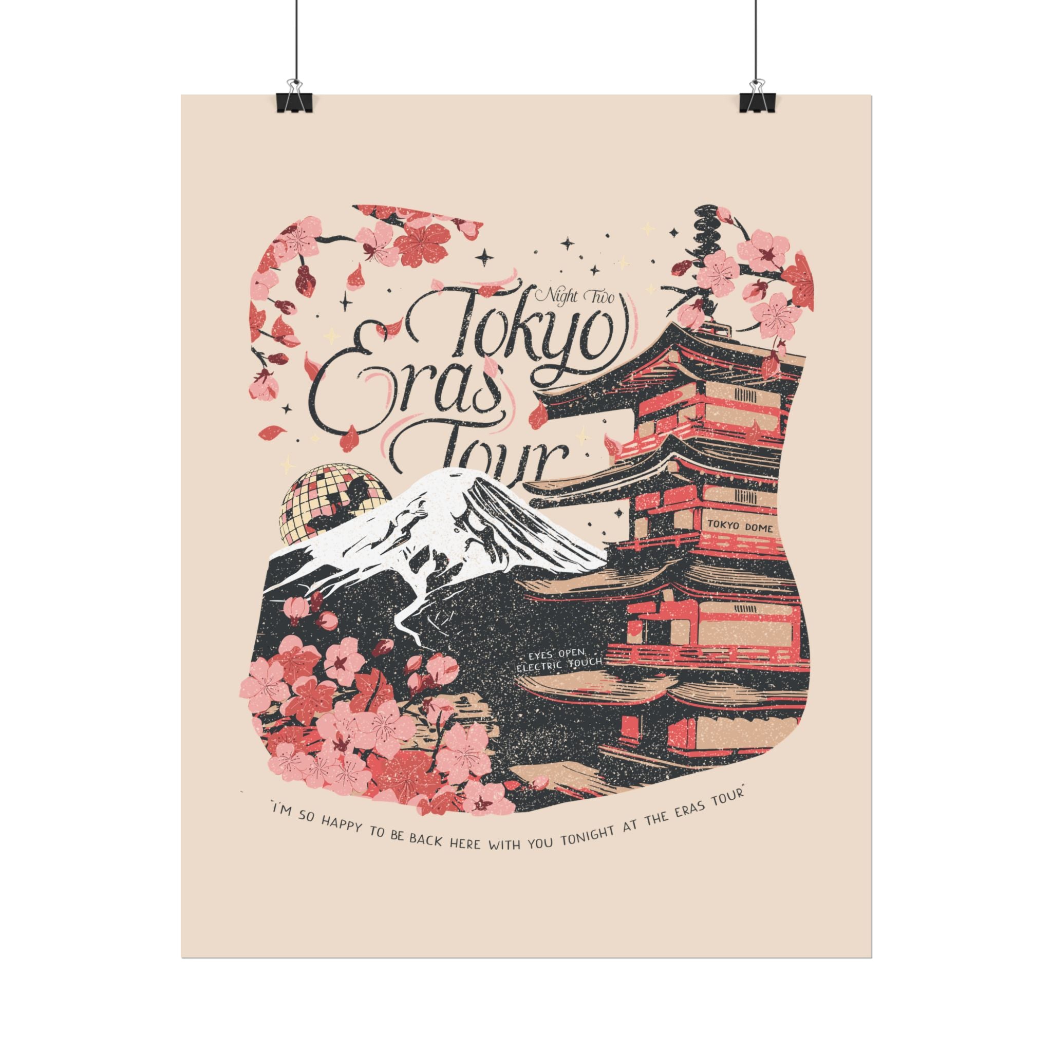 Ivory Night Two Tokyo Eras Poster