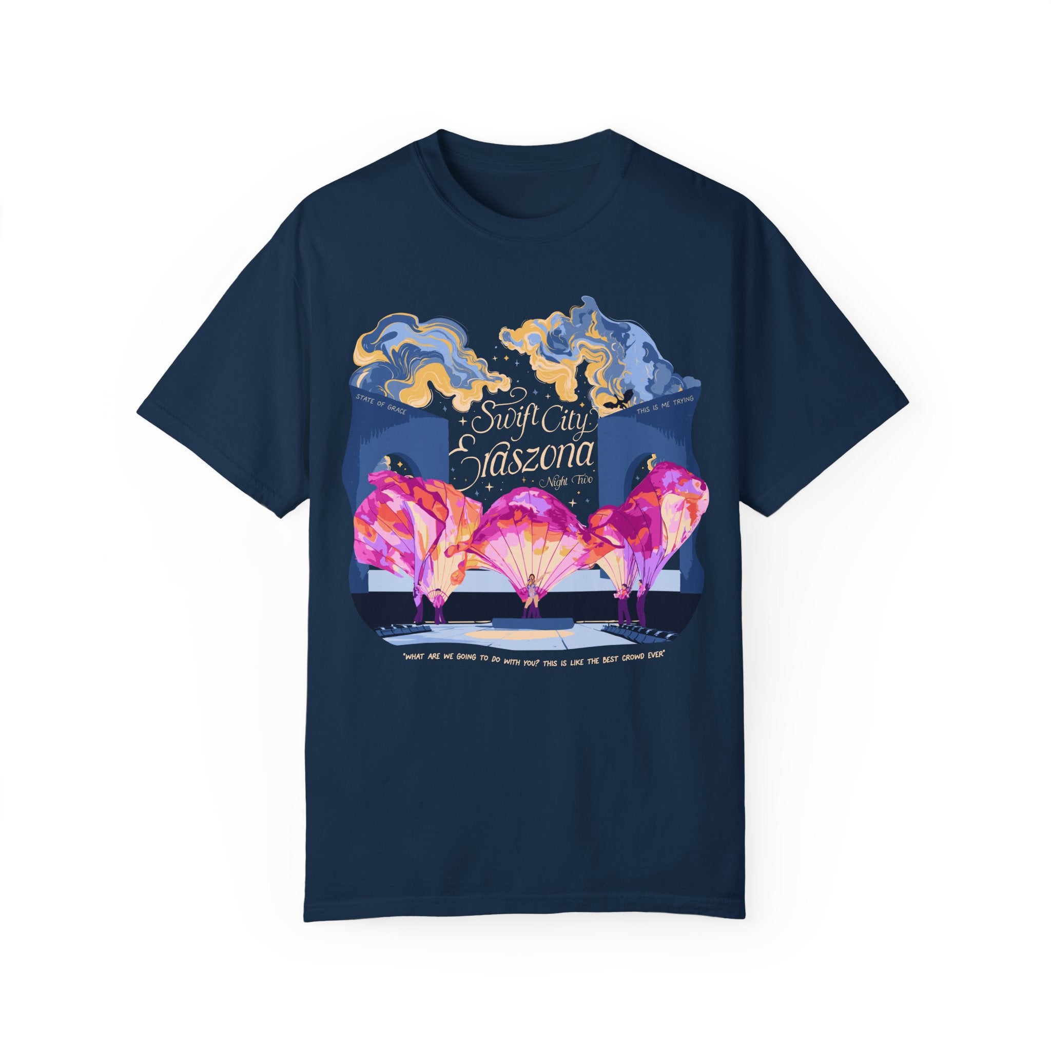 Night Two Glendale, Eraszona Eras Tee