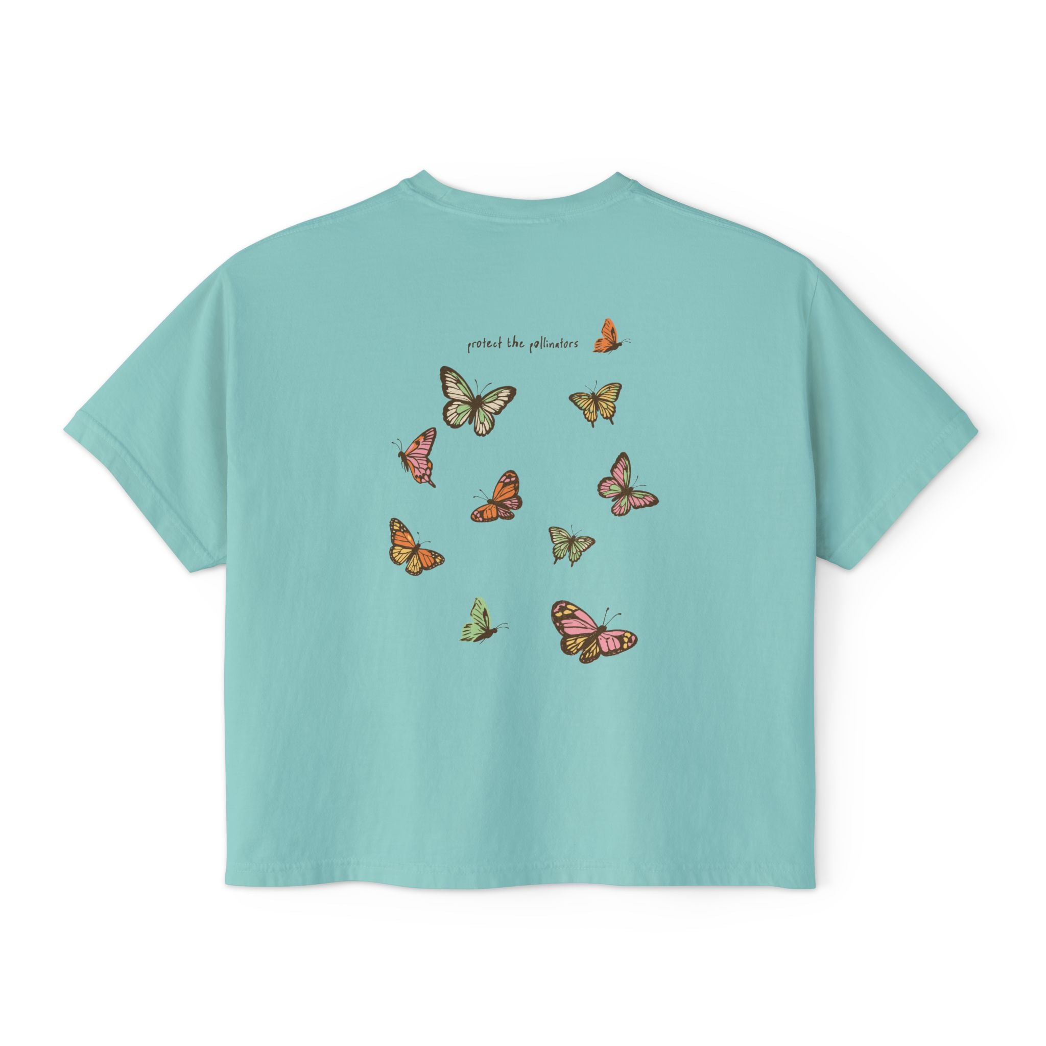 Where Flowers Grow Crop Top