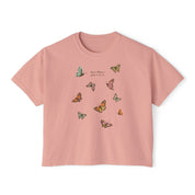 Where Flowers Grow Crop Top