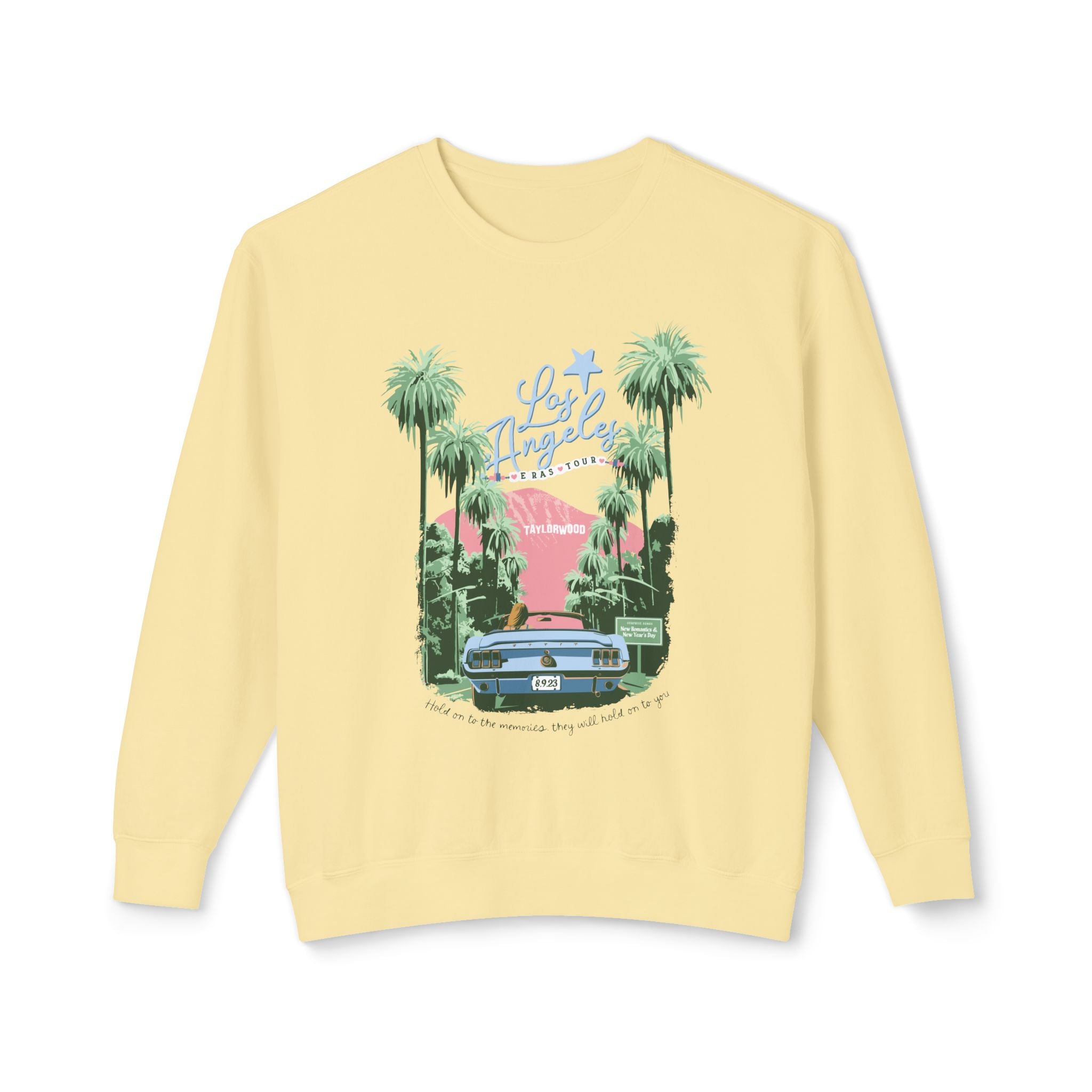 Los Angeles Eras Night Six Taylorwood Lightweight Crewneck