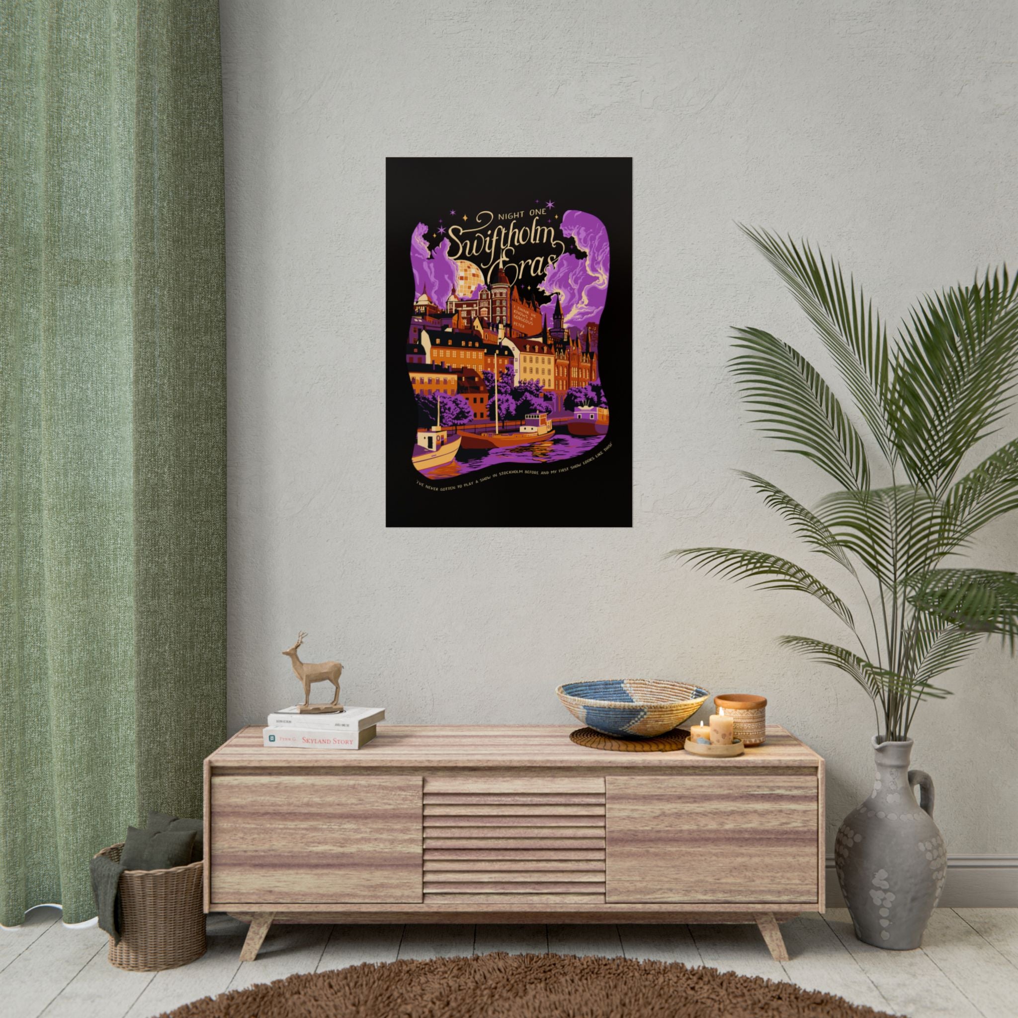 Black Night One Swiftholm Eras Poster