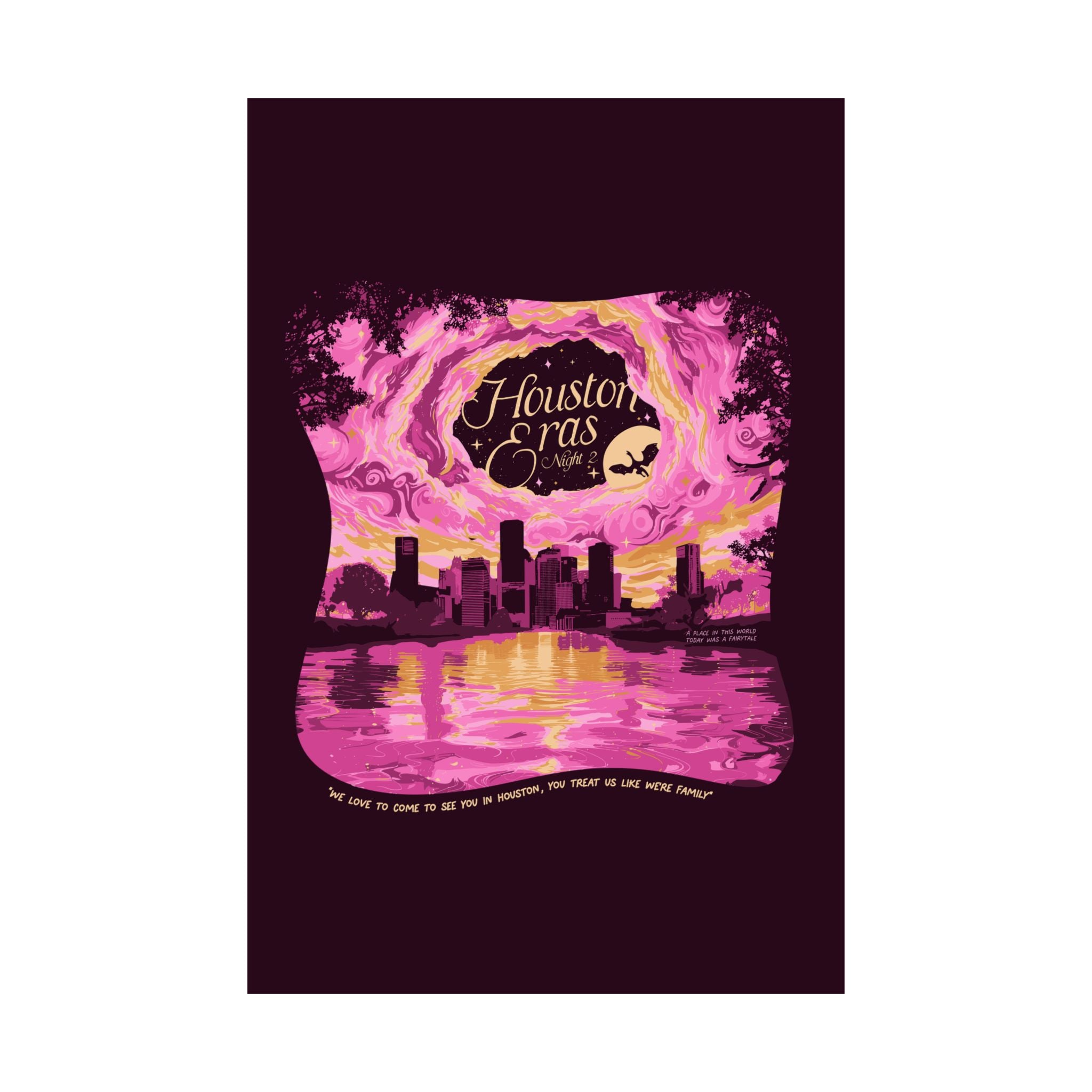 Berry Night Two Houston Eras Poster