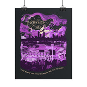 Black Night Three Melbourne Eras Tour Poster