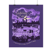 Purple Night Two Melbourne Eras Tour Poster