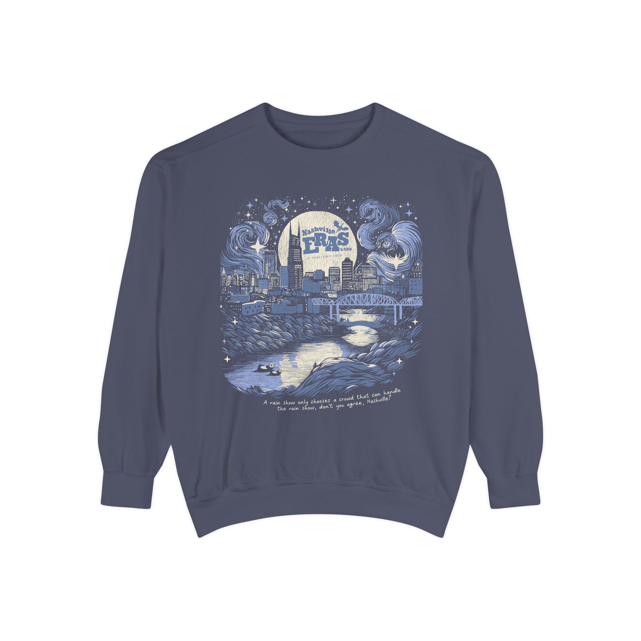 Night Three Nashville Eras Skyline Crewneck