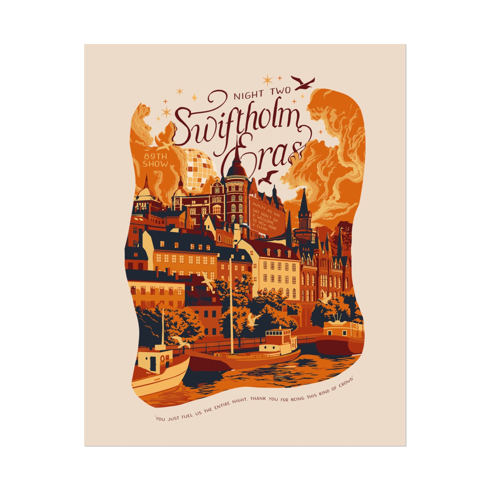 Ivory Night Two Swiftholm Eras Poster