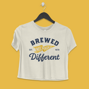 Brewed Different Milwaukee Boxy Tee in Ivory