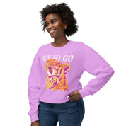 Way To Go Tiger Lightweight Comfort Colors Crewneck