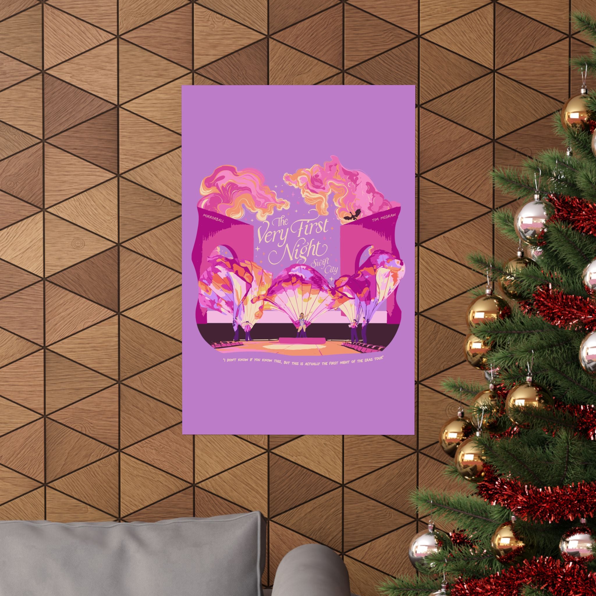 Purple Night One Glendale Tour Poster