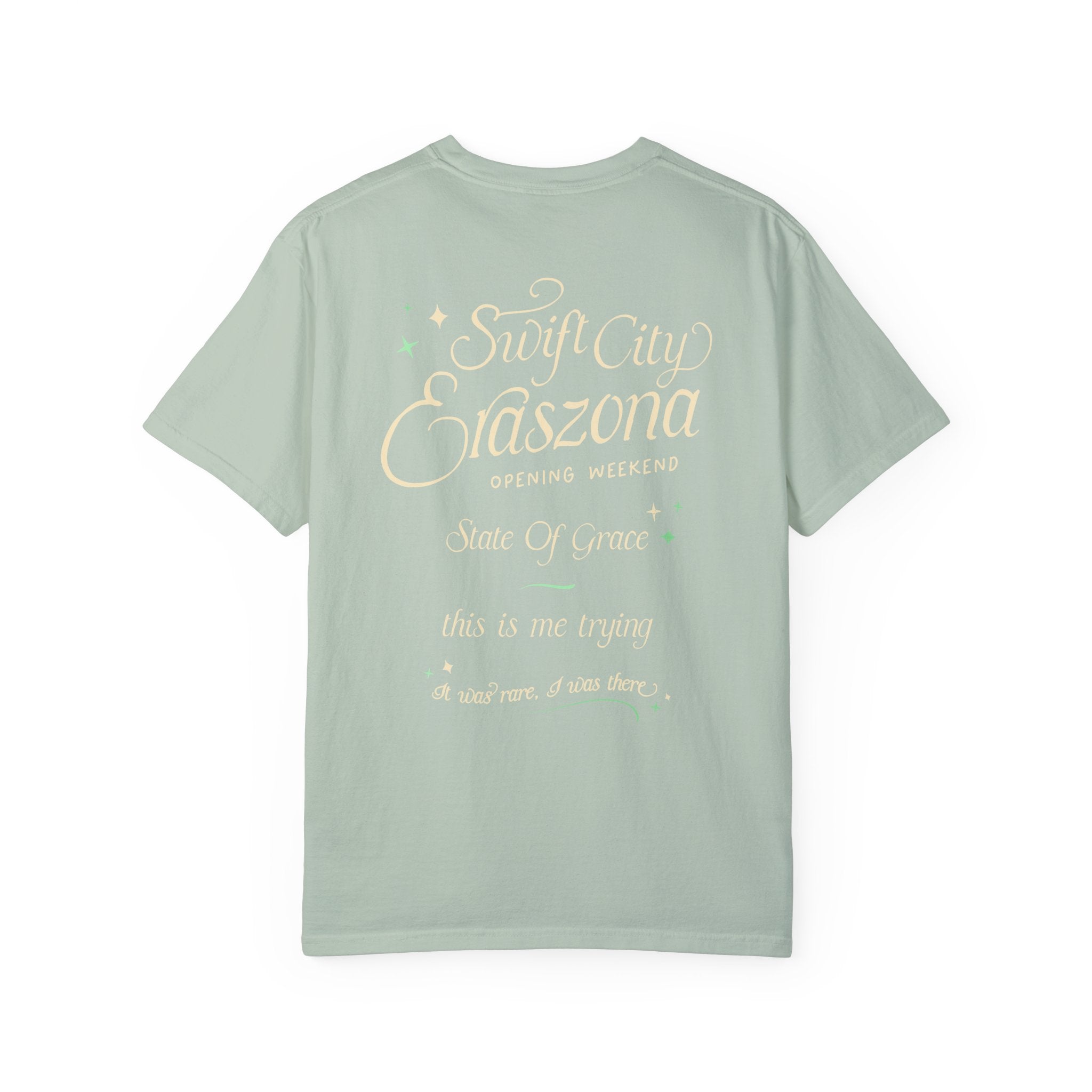 Night Two Glendale, Eraszona Eras Tee