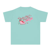 Kid's Santa's Pink Pony Club Comfort Colors Tee