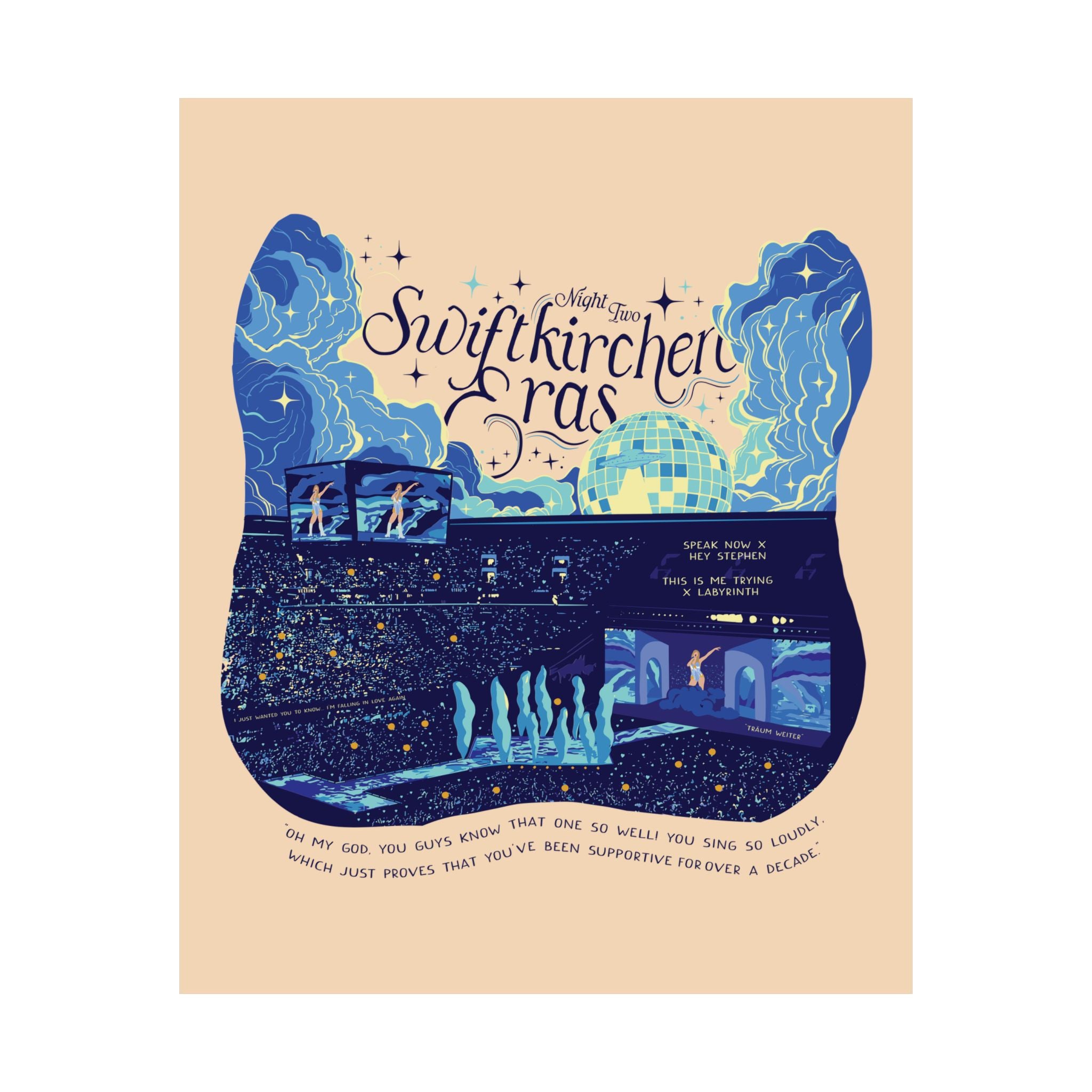 Ivory Gelsenkirchen Eras Night Two Poster