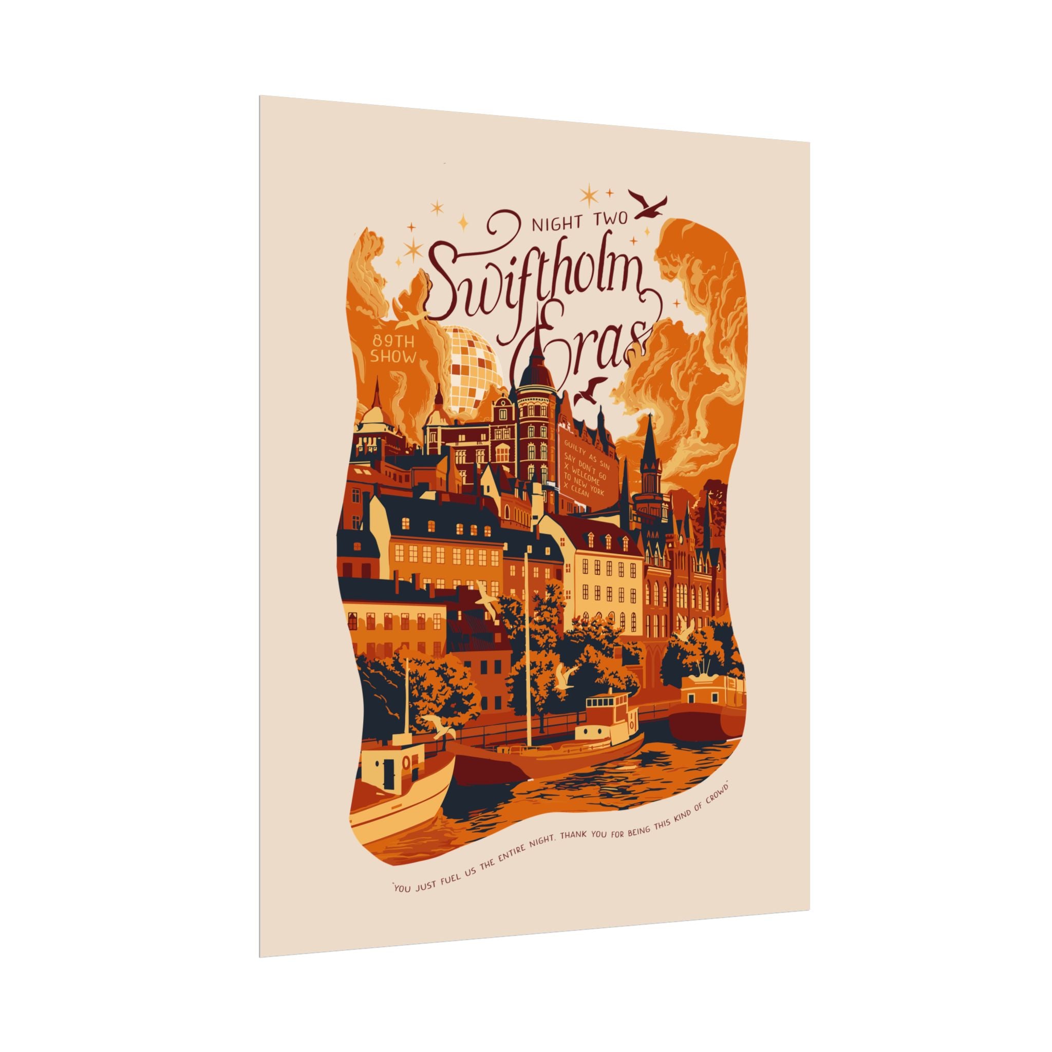 Ivory Night Two Swiftholm Eras Poster