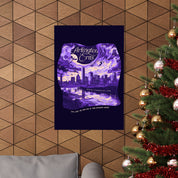 Purple Night Two Arlington Eras Tour Poster