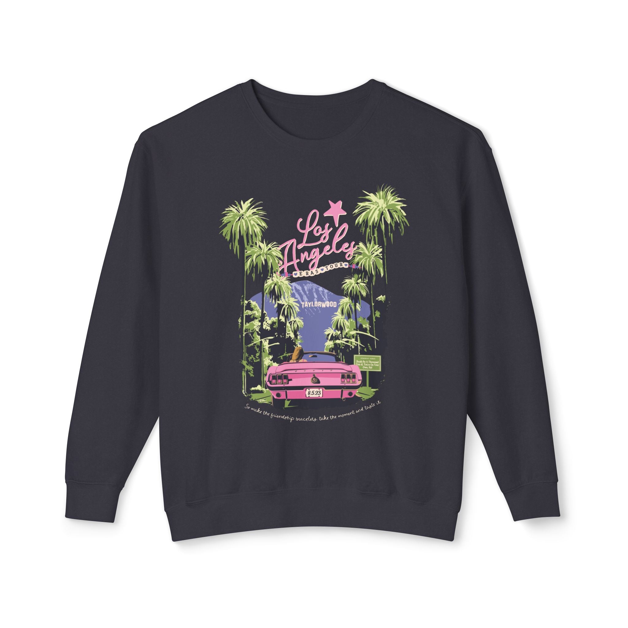 Los Angeles Eras Night Three Taylorwood Lightweight Crewneck