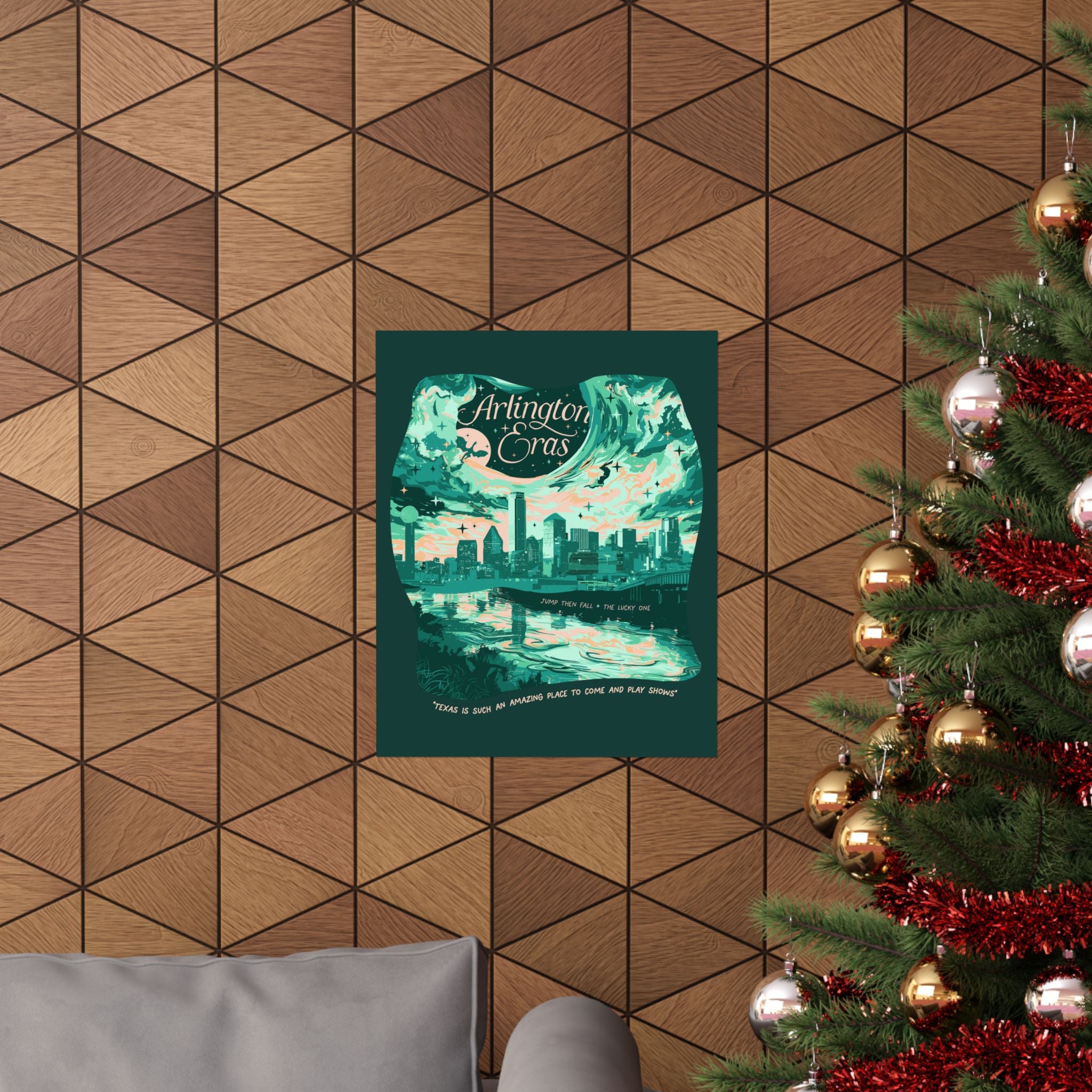 Emerald Night Three Arlington Eras Poster