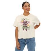 It's Nice To Have a Friend Comfort Colors Crop Top