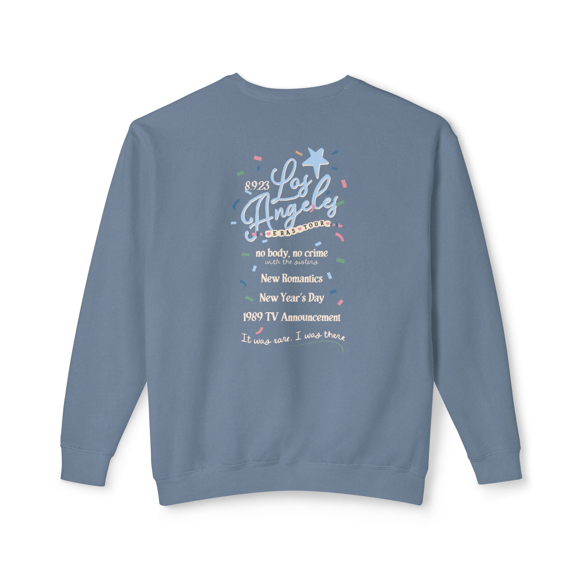 Los Angeles Eras Night Six Taylorwood Lightweight Crewneck